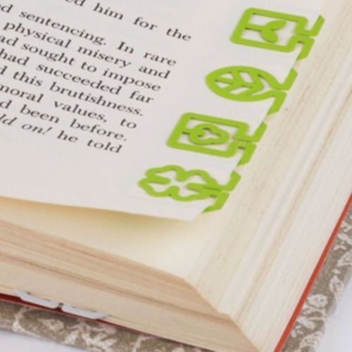 Mini Colorful Shape Bookmark Set