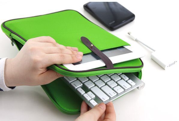 m.Humming Neoprene iPad Pouch