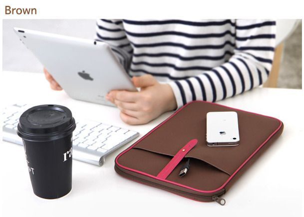 m.Humming Neoprene iPad Pouch