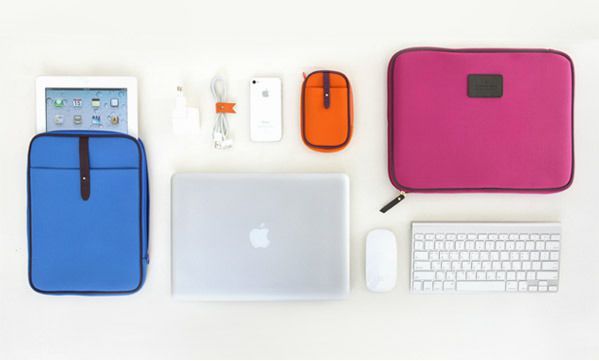 m.Humming Neoprene iPad Pouch