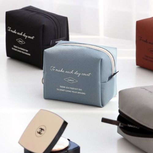 Small Plain Cosmetic Pouch - Image 1