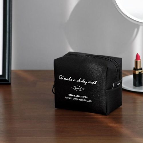 Small Plain Cosmetic Pouch - Image 2