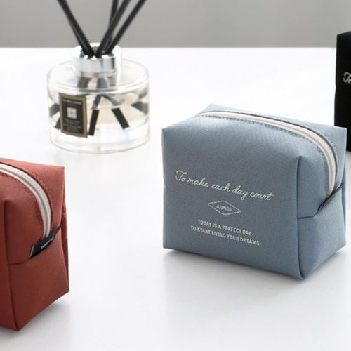 Small Plain Cosmetic Pouch - Image 6