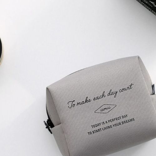 Small Plain Cosmetic Pouch - Image 9