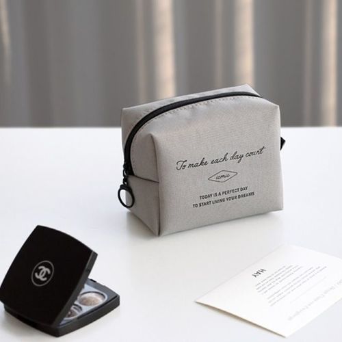 Small Plain Cosmetic Pouch - Image 19