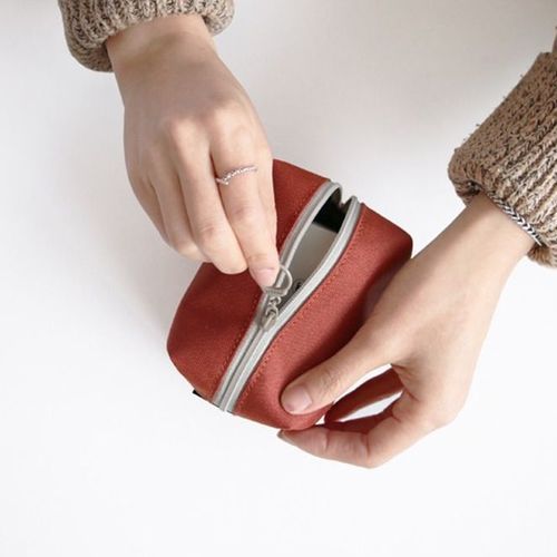 Small Plain Cosmetic Pouch - Image 13