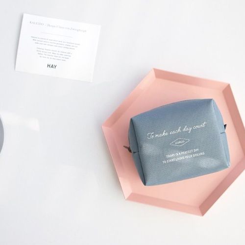 Small Plain Cosmetic Pouch - Image 22