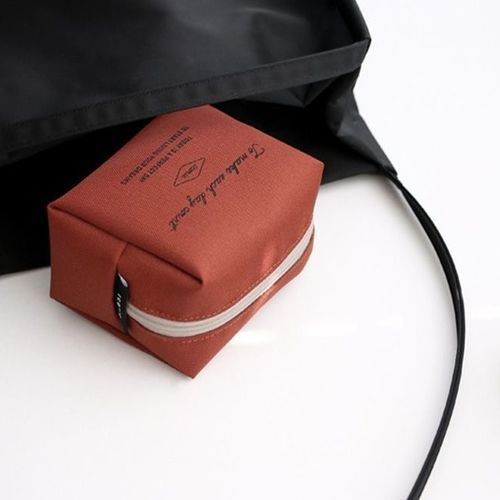 Small Plain Cosmetic Pouch - Image 18