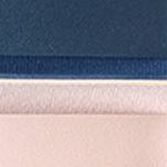 Twin Color Pen Case, Navy & Pink