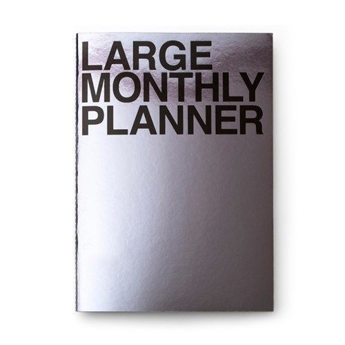 Metallic Large Monthly Planner - Image 1