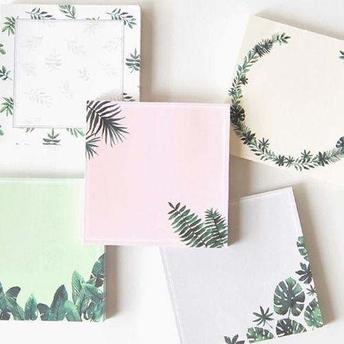 MochiThings Tropical Leaf Memo Pad Set
