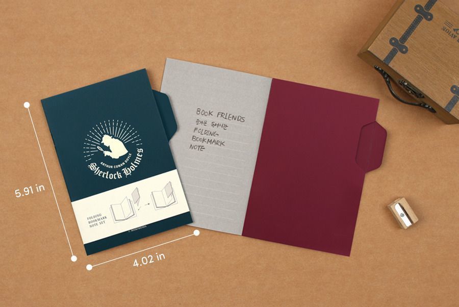 MochiThings: Folding Bookmark Notebook