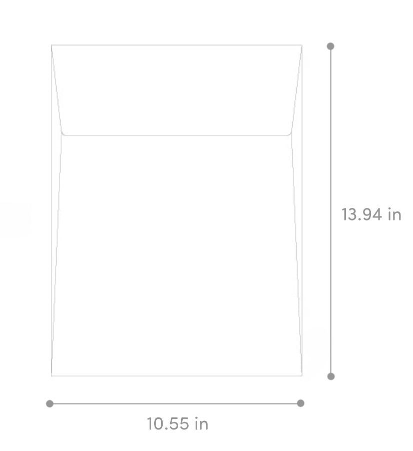 MochiThings 3pcs A4 Envelope Set