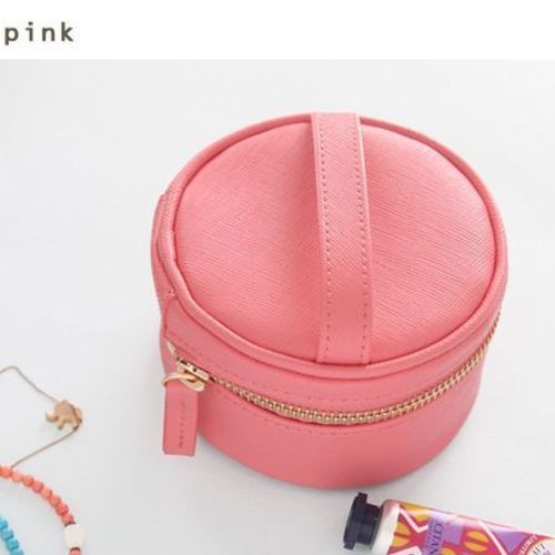 Mini Round Jewelry Pouch - Image 4