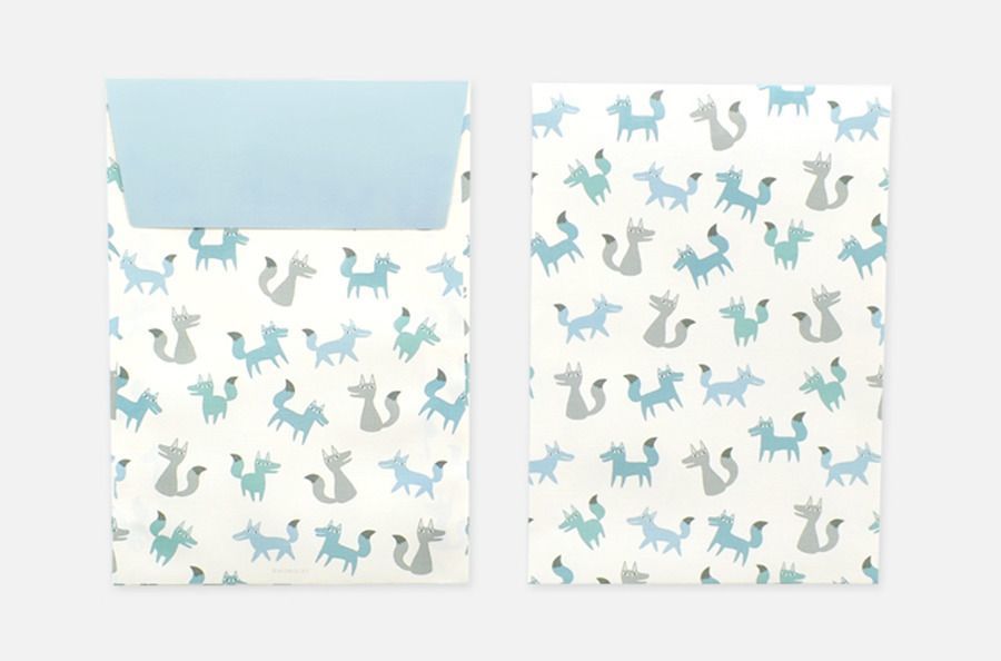 6pcs Pattern Gift Envelope Set