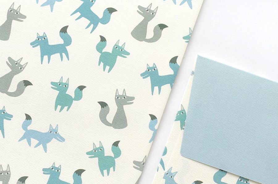 6pcs Pattern Gift Envelope Set