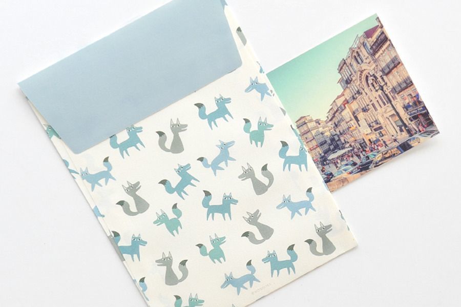 6pcs Pattern Gift Envelope Set