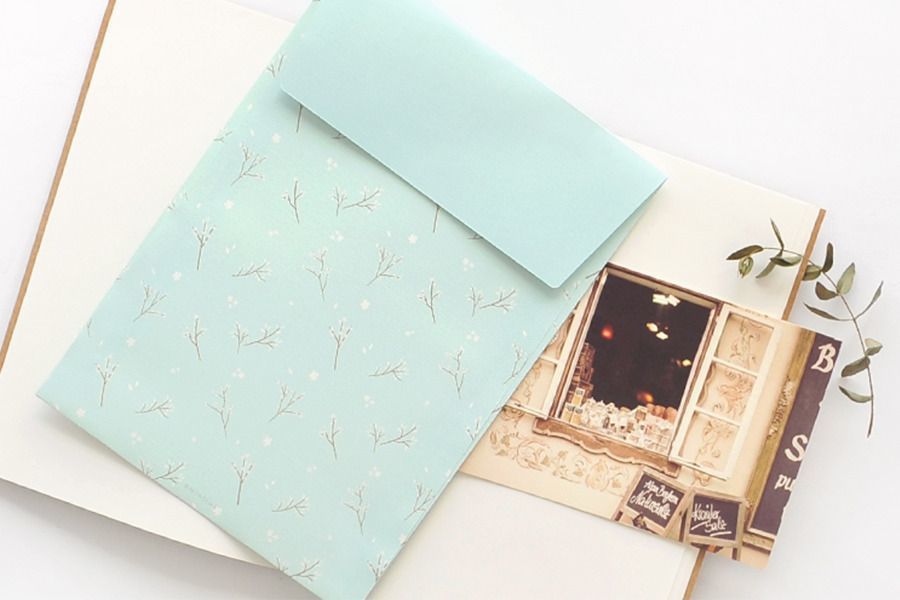 6pcs Pattern Gift Envelope Set