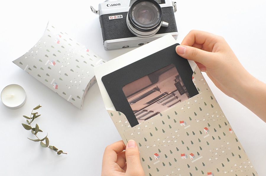 6pcs Pattern Gift Envelope Set