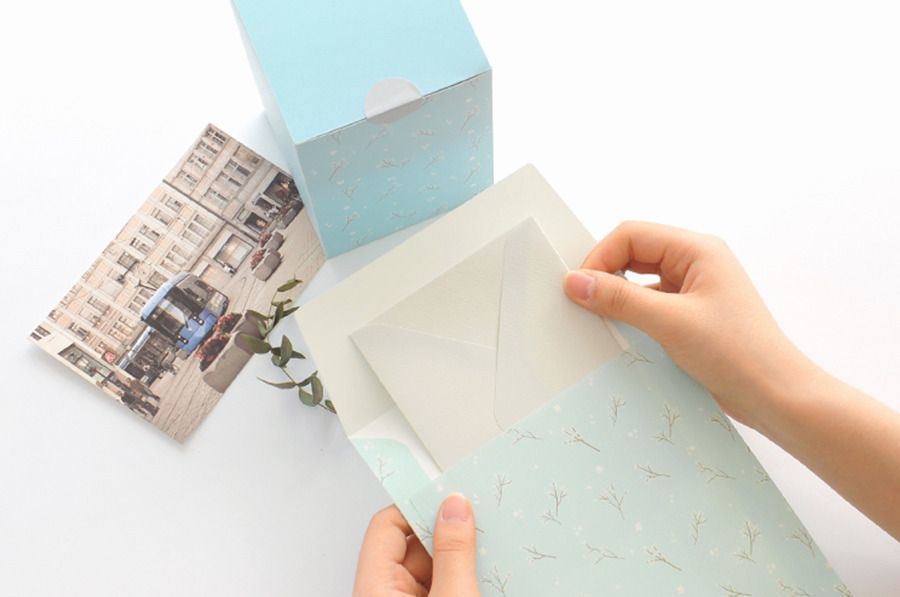 6pcs Pattern Gift Envelope Set