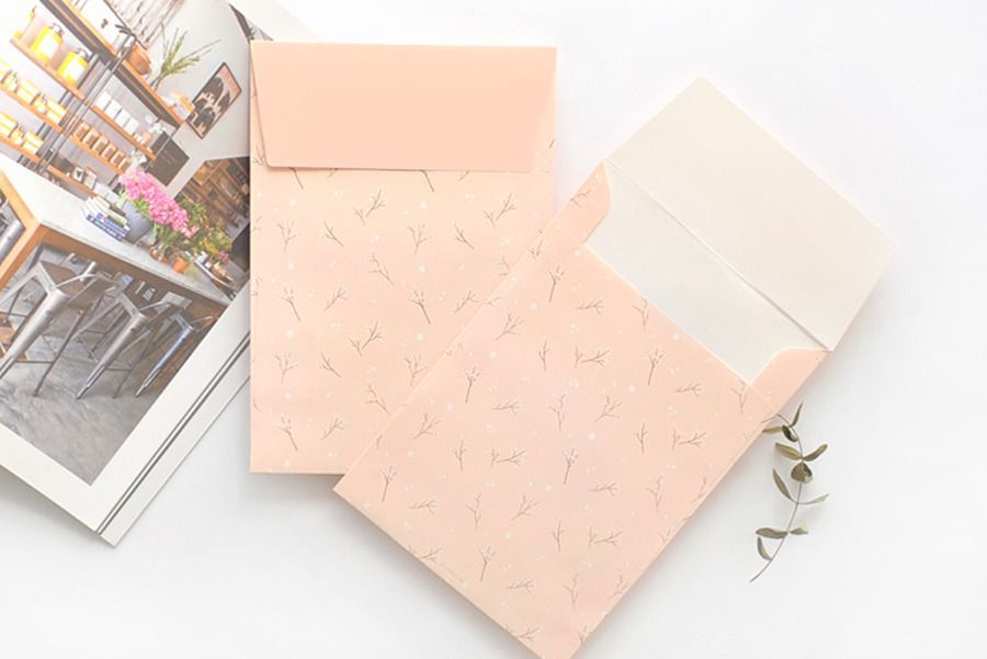 6pcs Pattern Gift Envelope Set