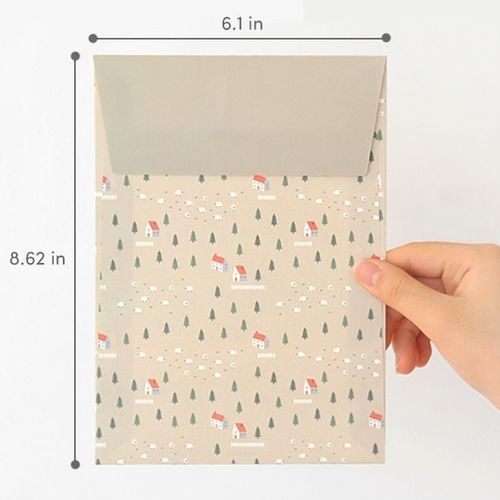 6pcs Pattern Gift Envelope Set