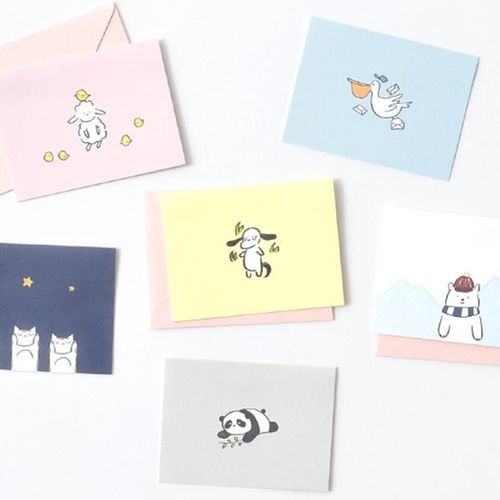 Mini Animal Buddy Card - Image 1