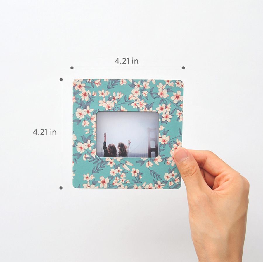 MochiThings 18pcs Floral Instax Mini Frame Set