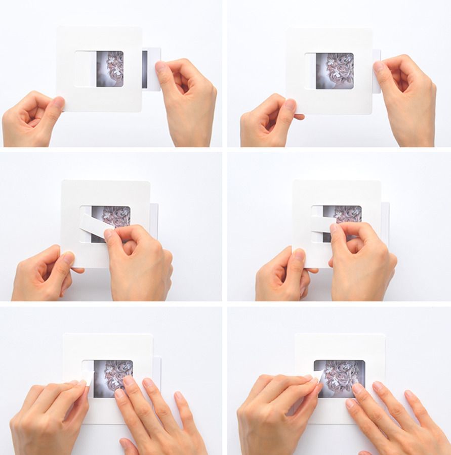 MochiThings 18pcs Floral Instax Mini Frame Set