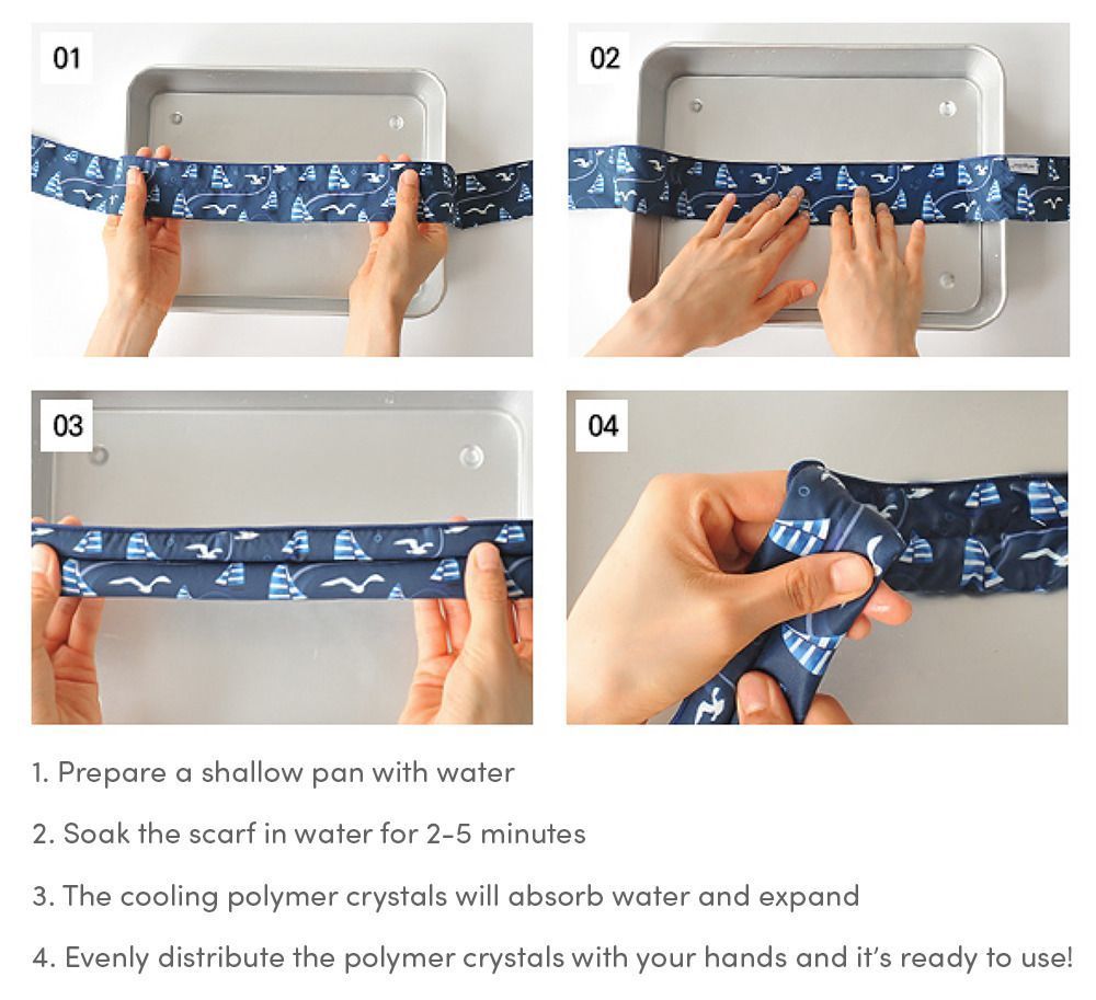 Pattern Cooling Scarf