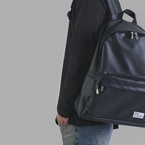 ★21-22AW新作★BUBILIAN★Muji Up Backpack Bubilian Muji Up Backpack _ Jade Green&Pink - bubilian