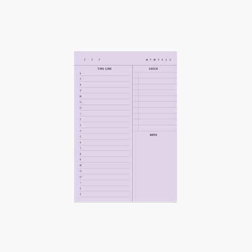 Daily Timeline Planning Notepad - Image 3