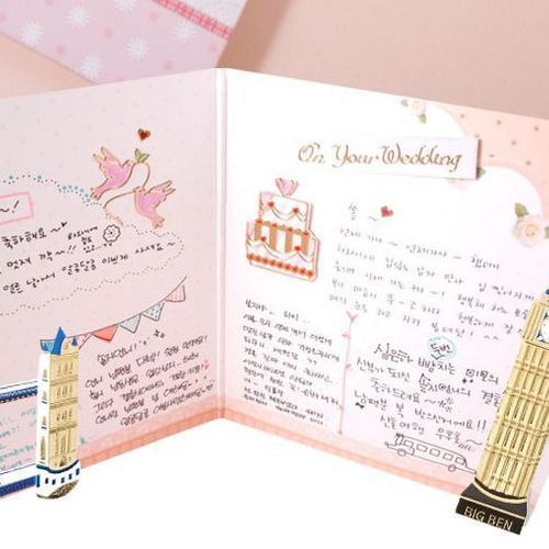 Large Wedding Bouquet Card - Image 6