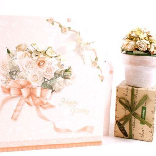 Large Wedding Bouquet Card - Image 7