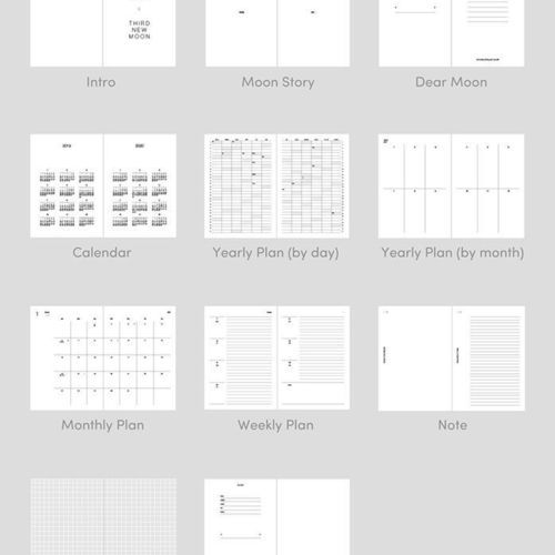 2019 Small Moon Weekly Scheduler
