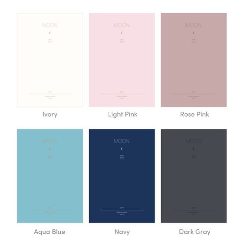 2019 Large Moon Weekly Scheduler