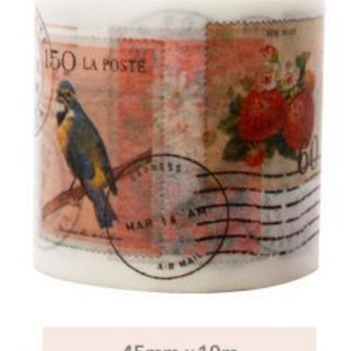 Vintage Stamps Washi Tape - Image 3