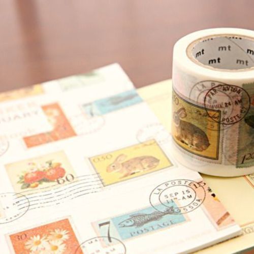 Vintage Stamps Washi Tape - Image 4