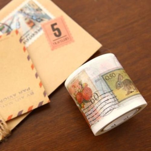 Vintage Stamps Washi Tape - Image 1