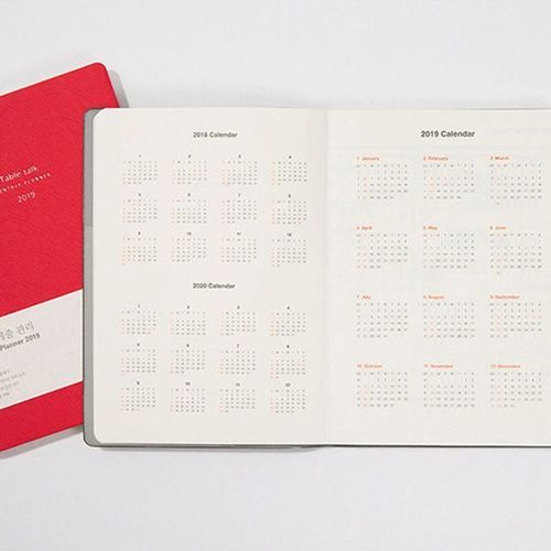 2019 Table Talk A5 Monthly Planner - Image 16