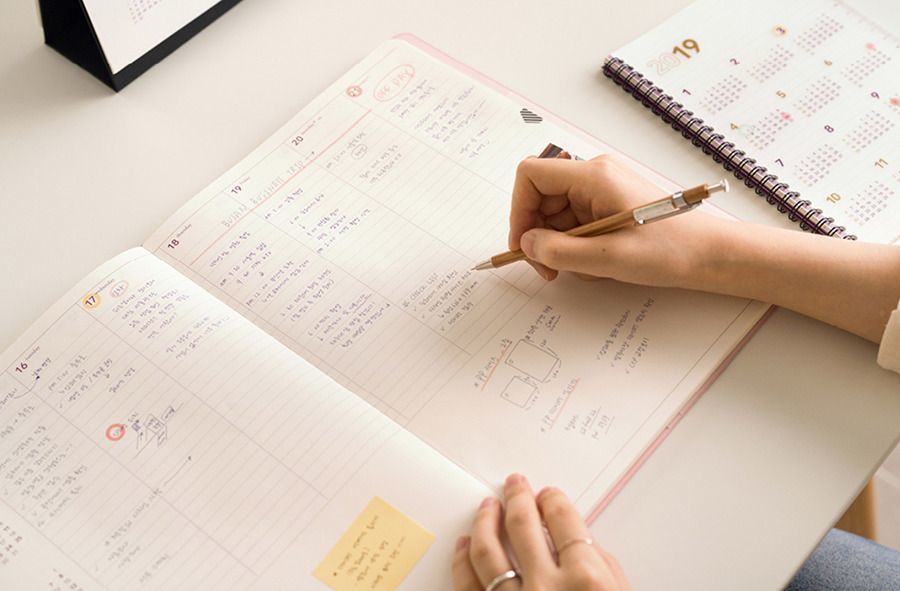 2019 Large Slim & Wide Weekly Planner