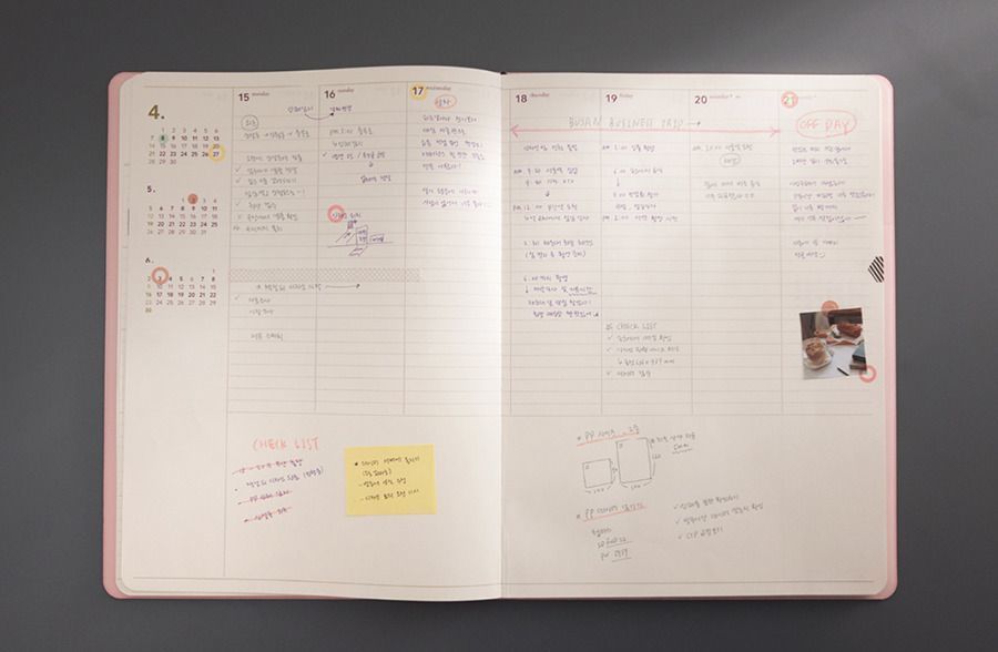 2019 Large Slim & Wide Weekly Planner