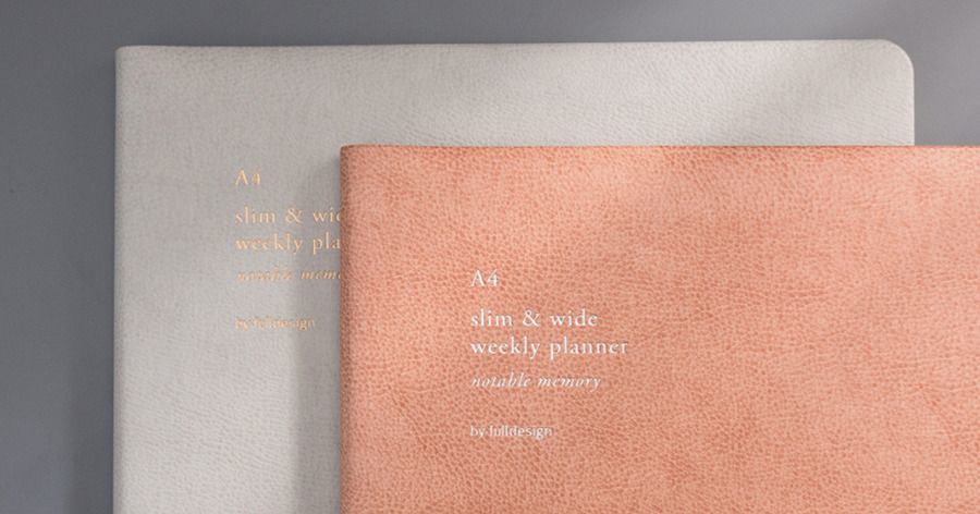 2019 Large Slim & Wide Weekly Planner