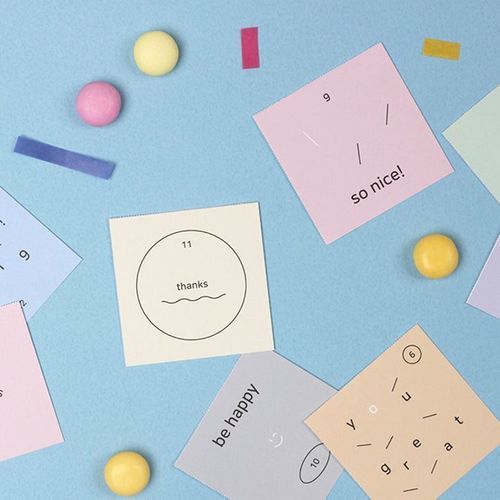 2019 Pastel Happy Month Calendar