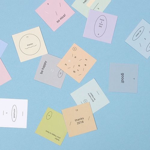 2019 Pastel Happy Month Calendar