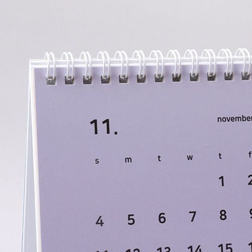 2019 Pastel Happy Month Calendar