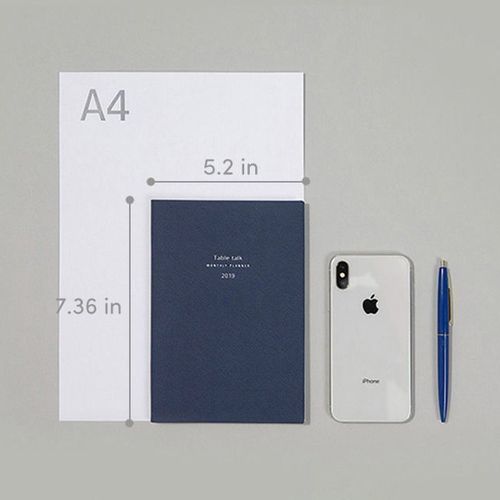 2019 Table Talk B6 Monthly Planner - Image 8