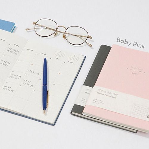 2019 Table Talk B6 Monthly Planner - Image 2