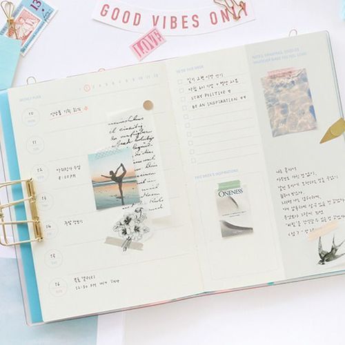 Good Vibes Only Weekly Planner - Image 5