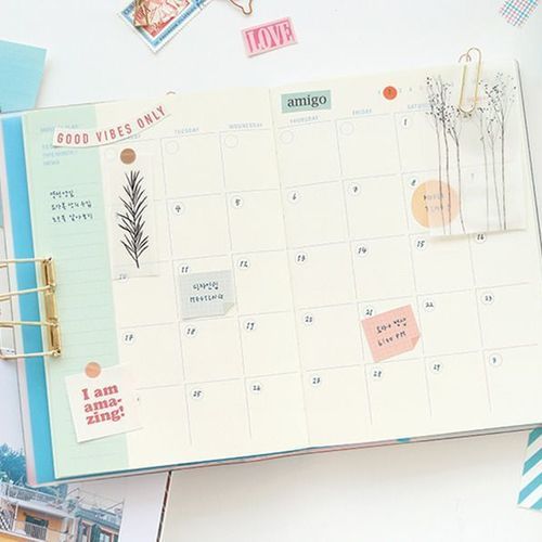 Good Vibes Only Weekly Planner - Image 4